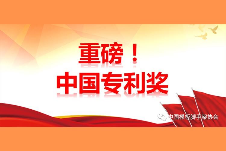 祝贺我公司一项发明专利获得“第二十一届中国专利优秀奖”